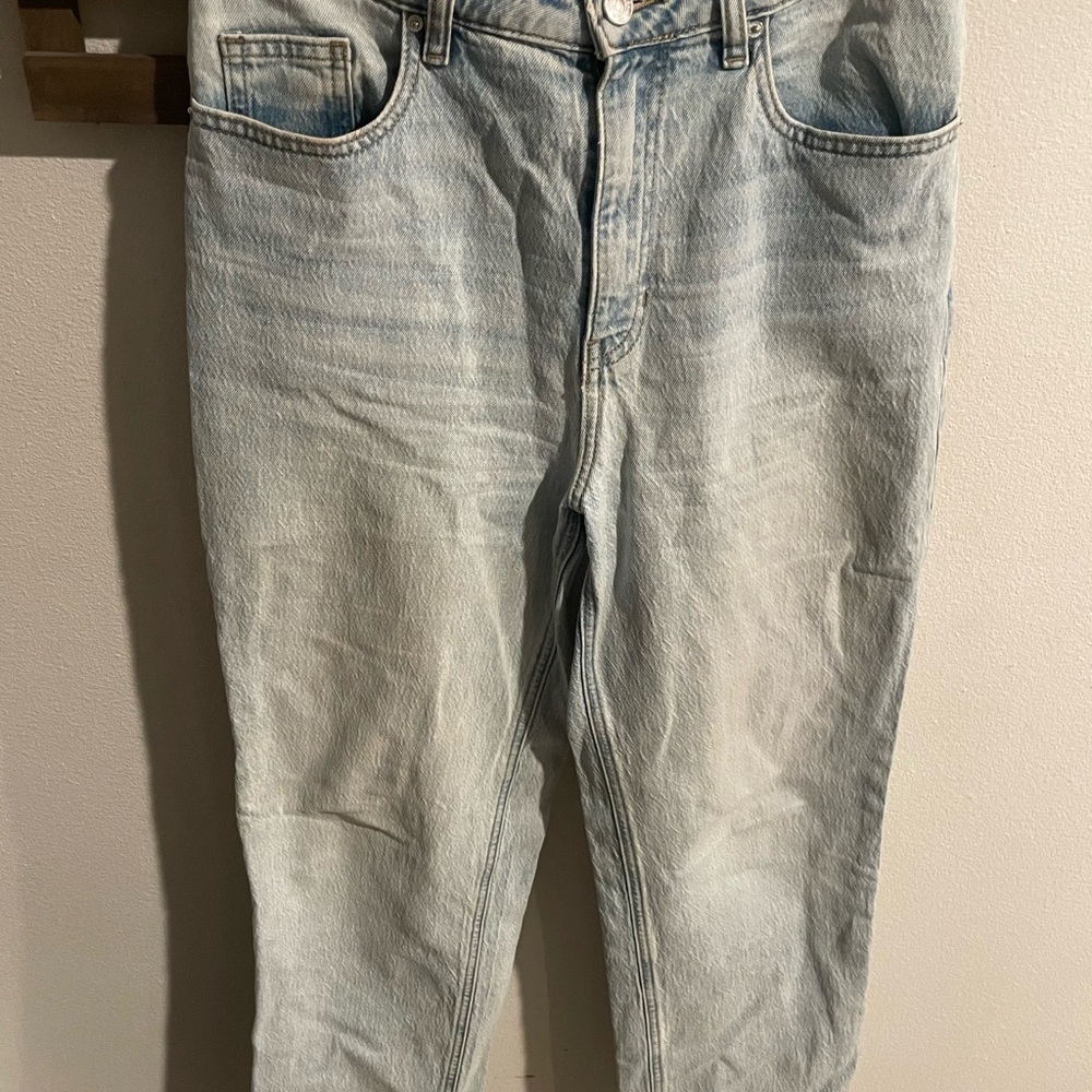 PacSun Stretch 90's boyfriend jeans light blue wash size 27 - Picture 2 of 7
